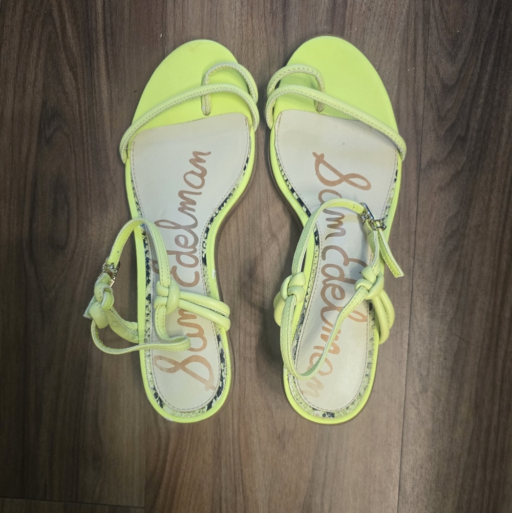 Sam Edelman Neon Chartreuse - Picture 2 of 11
